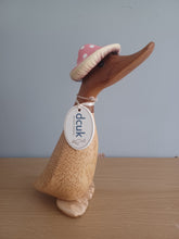 Load image into Gallery viewer, DCUK Toadstool Folk Duck GLORIA Pink Spotty Toadstool Hat 18cm New