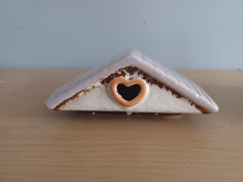 Load image into Gallery viewer, Village Pottery CREAM BEE HOUSE Wax Melt Tea Light Gift Ornament Decoration NEW