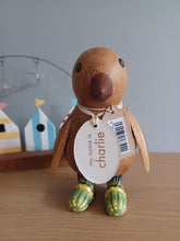 Load image into Gallery viewer, DCUK Wild Welly Penguin Gift Named CHARLIE Green Jellyfish Wellies