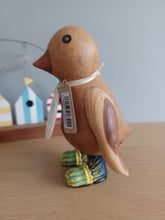 Load image into Gallery viewer, DCUK Wild Welly Penguin Gift Named CHARLIE Green Jellyfish Wellies