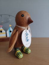 Load image into Gallery viewer, DCUK Wild Welly Penguin Gift Named CHARLIE Green Jellyfish Wellies