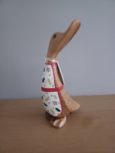 Load image into Gallery viewer, DCUK BAKER DUCKLING Christmas Apron Wooden Duckling Named TIM Hand Painted Gift 18cm NEW RANGE