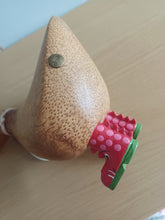 Load image into Gallery viewer, DCUK Wild Welly RED DRAGON BOOTS Wooden Duck Named BEN Collectible Gift Ornament 12cm NEW Wild Welly Range