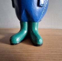 Load image into Gallery viewer, DCUK WOODEN DUCK GENTLEMAN GARDENER DUCKLING Named SCOTT