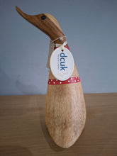Load image into Gallery viewer, DCUK BAKER DUCKLING Heart Apron Wooden Duck Named GARY