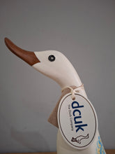 Load image into Gallery viewer, DCUK White Flower Duckling Gift Named DOTTY Forget me Not Floral Boots New