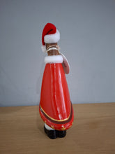 Load image into Gallery viewer, DCUK TRADITIONAL SANTA  DUCKLING Named GARY With Gift Bag Handpainted Wooden Christmas Duck Ornament Gift NEW