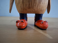 Load image into Gallery viewer, DCUK Wild Welly Penguin Gift Named LIAM Orange Crab Wellies