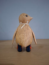 Load image into Gallery viewer, DCUK Wild Welly Penguin Gift Named LIAM Orange Crab Wellies