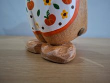 Load image into Gallery viewer, DCUK AUTUMN BAKER DUCK Named ANNE Pumpkin Apron Wooden Duckling Gift