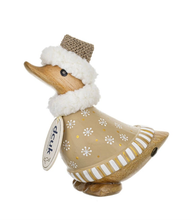 Load image into Gallery viewer, DCUK DUCK GILDED CARAMEL DUCKY NAMED MARY New Christmas 2025
