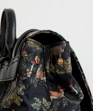 Load image into Gallery viewer, Fable England Backpack A Nights Tale Design Black Woodland  Backpack Bag New