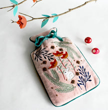 Load image into Gallery viewer, House of Disaster SECRET GARDEN RABBIT HOT WATER BOTTLE Luxury Cosy Gift NEW
