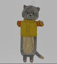 Load image into Gallery viewer, House of Disaster Cat in Jumper Hot Water Bottle Luxury Cosy Gift NEW