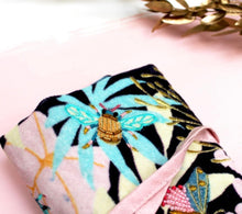 Load image into Gallery viewer, House of Disaster Velvet Embroidered Jewellery Roll