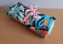 Load image into Gallery viewer, House of Disaster Velvet Embroidered Jewellery Roll