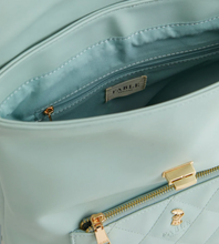 Load image into Gallery viewer, BACKPACK Fable England Soft Sage Quilted Backpack Bag