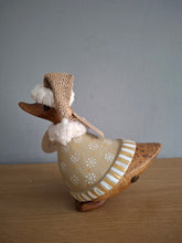 Load image into Gallery viewer, DCUK DUCK GILDED CARAMEL DUCKY NAMED HOPE New Christmas 2025