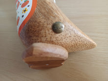 Load image into Gallery viewer, DCUK AUTUMN BAKER DUCKLING Named POPPY Pumpkin Apron Wooden Duckling Gift