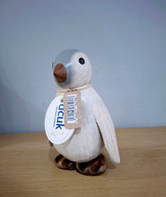 Load image into Gallery viewer, DCUK Baby Emperor Penguin Named WINNIE Wooden Penguin Gift 14cm