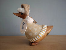 Load image into Gallery viewer, DCUK DUCK GILDED CARAMEL DUCKY NAMED HOPE New Christmas 2025