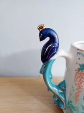 Load image into Gallery viewer, House of Disaster LUXE PEACOCK MILK JUG Porcelain Jug With Gift Box