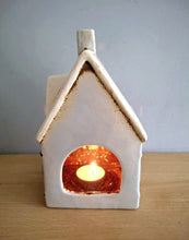 Load image into Gallery viewer, Village Pottery TUDOR HOUSE Tea Light Holder Ceramic Gift