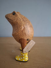 Load image into Gallery viewer, DCUK Jolly Frog Yellow Spotty Boots