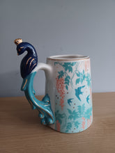 Load image into Gallery viewer, House of Disaster LUXE PEACOCK MILK JUG Porcelain Jug With Gift Box