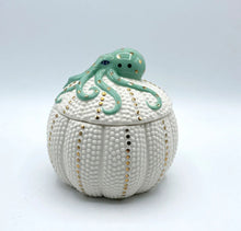 Load image into Gallery viewer, House of Disaster Novelty Coral Octopus Pot Porcelain Gift 12cm NEW