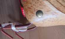 Load image into Gallery viewer, DCUK CHRISTMAS Wooden Garden Biird Named IVY Duckensian Lady Garden Bird Gift Ornament 12cm Tall