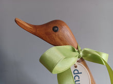 Load image into Gallery viewer, DCUK Green Floral Boots Duckling Named IVY New