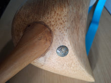 Load image into Gallery viewer, DCUK Wooden Duck Named MOLLY Teal Floral Boots 35cm Free Gift Box