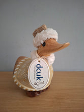 Load image into Gallery viewer, DCUK DUCK GILDED CARAMEL DUCKY NAMED JOAN New Christmas 2025