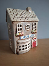 Load image into Gallery viewer, Village Pottery Grey CORNER SHOP Ceramic Gift