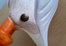 Load image into Gallery viewer, DCUK Puffings Baby Wooden Puffin Bird Named HARLEY Coastal Ornament