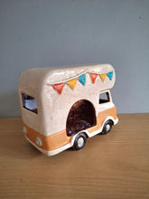 Load image into Gallery viewer, MOTORHOME Ceramic Tea Light Holder Gift by Quay Traders