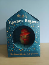 Load image into Gallery viewer, DCUK CHRISTMAS Wooden Garden Biird Named IVY Duckensian Lady Garden Bird Gift Ornament 12cm Tall