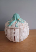 Load image into Gallery viewer, House of Disaster Novelty Coral Octopus Pot Porcelain Gift 12cm NEW
