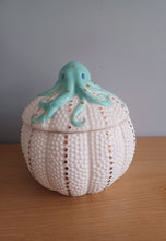 Load image into Gallery viewer, House of Disaster Novelty Coral Octopus Pot Porcelain Gift 12cm NEW