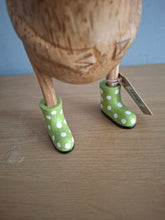 Load image into Gallery viewer, DCUK Jolly Frog Green Spotty Boots