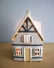 Load image into Gallery viewer, Village Pottery TUDOR HOUSE Tea Light Holder Ceramic Gift