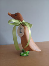 Load image into Gallery viewer, DCUK Green Floral Boots Duckling Named IVY New