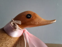 Load image into Gallery viewer, DCUK Duck Strawberry Heart Boots Named Jenny