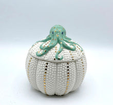 Load image into Gallery viewer, House of Disaster Novelty Coral Octopus Pot Porcelain Gift 12cm NEW
