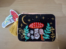 Load image into Gallery viewer, House of Disaster Black Mushroom Toadstool Jewellery Trinket Box