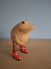 Load image into Gallery viewer, DCUK Jolly Frog Red Spotty Boots