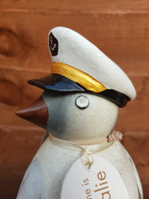 Load image into Gallery viewer, DCUK Seafaring Captain Penguin Named NATALIE Ornament Gift 14cm