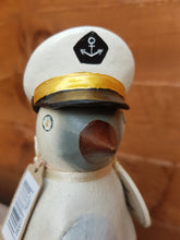 Load image into Gallery viewer, DCUK Seafaring Captain Penguin Named NATALIE Ornament Gift 14cm