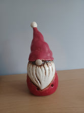Load image into Gallery viewer, RED GONK Tea Light Holder Village Pottery Cute Ceramic Gift 19cm NEW RANGE